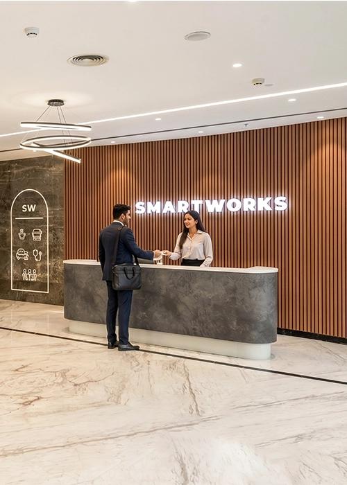 Smartworks office space reception.webp